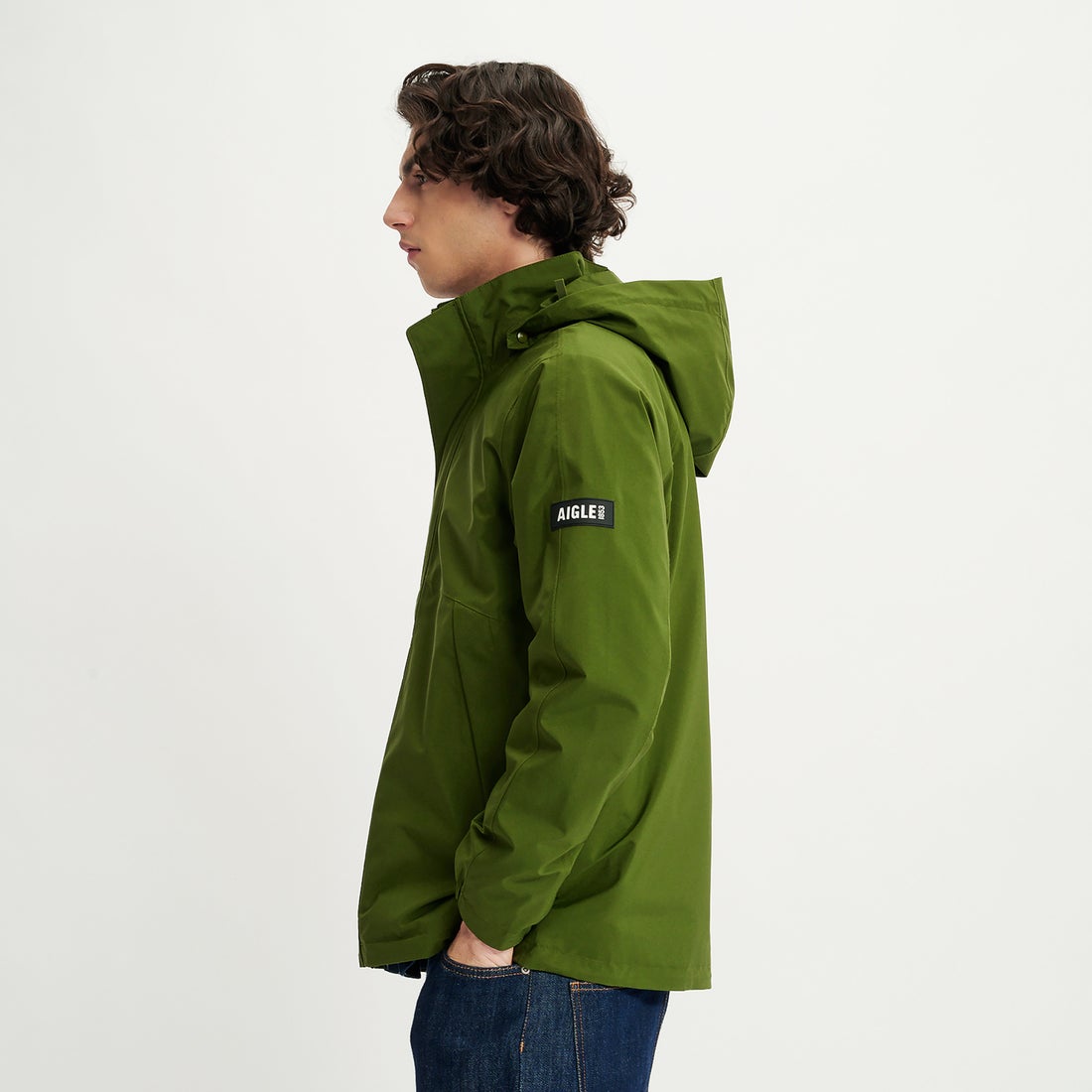 90s AIGLE エーグル マウンテンフィールドジャケット ゴアテックス XL 
