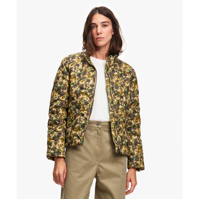 撥水 ライトダウン オニオンキルティングジャケット WARM T-KIT （マスタード）