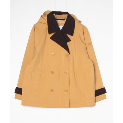 エーグル AIGLE ゴアテックス2レイヤー リラックス ショートトレンチコート （マスタード）｜詳細画像