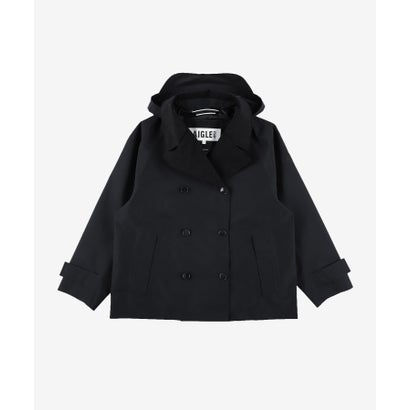 エーグル AIGLE ゴアテックス2レイヤー リラックス ショートトレンチコート （ブラック）｜詳細画像