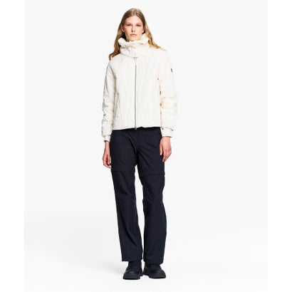 エーグル AIGLE 撥水 軽量 キルティングジャケット（ネックウォーマー付き） WARM （バイオレット）｜詳細画像