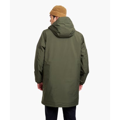 【RainPack Warm】透湿防水 レインパックウォーム ロングジャケット WARM （ダークカーキ）｜詳細画像