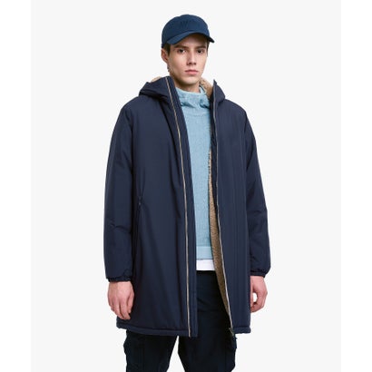 【RainPack Warm】透湿防水 レインパックウォーム ロングジャケット WARM （ダークネイビー）｜詳細画像