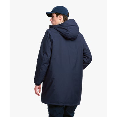 【RainPack Warm】透湿防水 レインパックウォーム ロングジャケット WARM （ダークネイビー）｜詳細画像