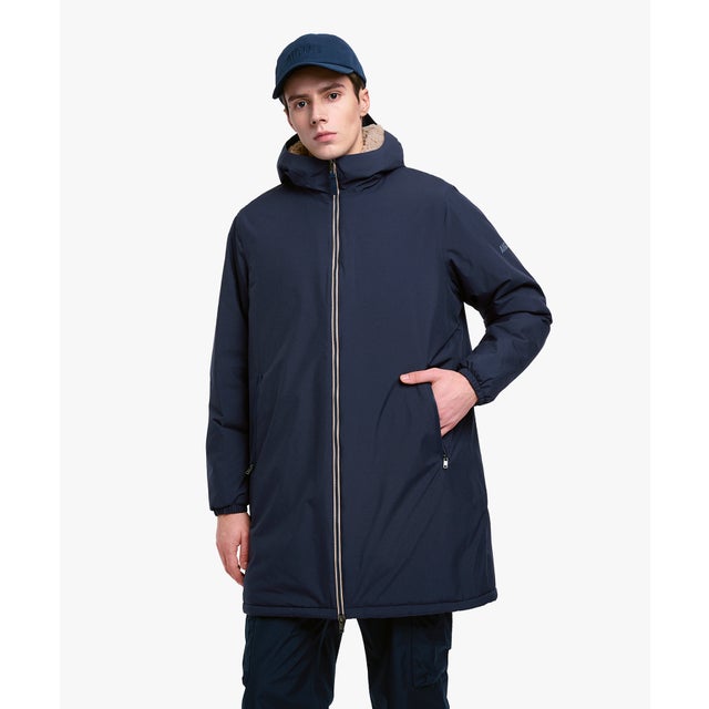 【RainPack Warm】透湿防水 レインパックウォーム ロングジャケット WARM （ダークネイビー）