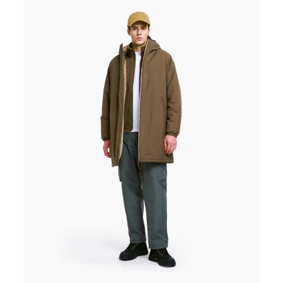 【RainPack Warm】透湿防水 レインパックウォーム ロングジャケット WARM （ダークグリーン）｜詳細画像