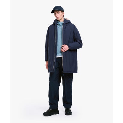 【RainPack Warm】透湿防水 レインパックウォーム ロングジャケット WARM （ダークグリーン）｜詳細画像