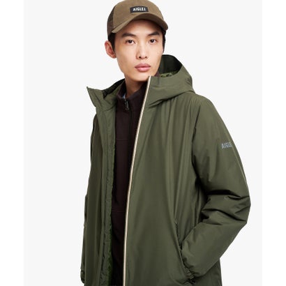 【RainPack Warm】透湿防水 レインパックウォーム ロングジャケット WARM （モスグリーン）｜詳細画像