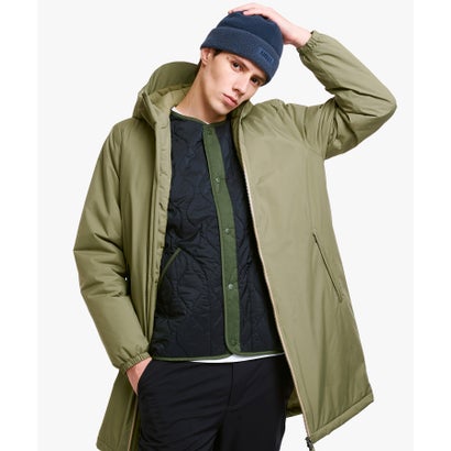 【RainPack Warm】透湿防水 レインパックウォーム ロングジャケット WARM （ダークネイビー）｜詳細画像