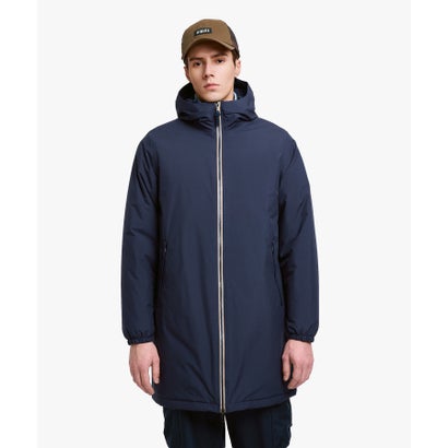 【RainPack Warm】透湿防水 レインパックウォーム ロングジャケット WARM （ダークネイビー）｜詳細画像