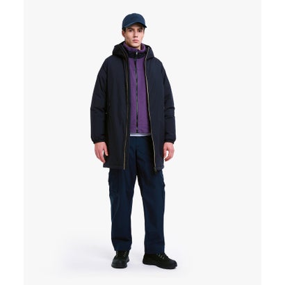 【RainPack Warm】透湿防水 レインパックウォーム ロングジャケット WARM （ダークネイビー）｜詳細画像