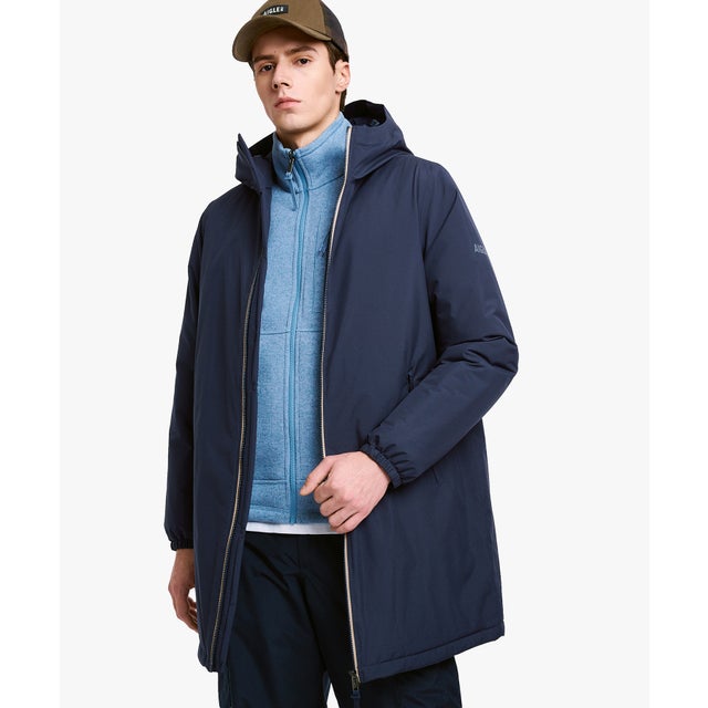 【RainPack Warm】透湿防水 レインパックウォーム ロングジャケット WARM （ダークネイビー）