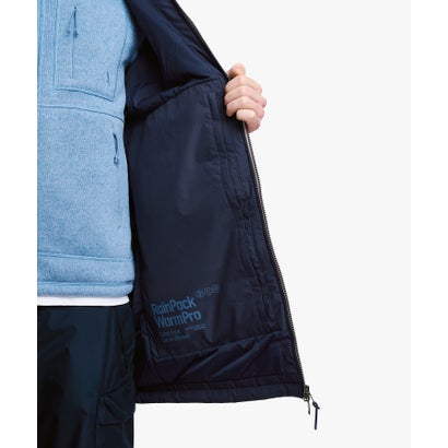 【RainPack Warm】透湿防水 レインパックウォーム ロングジャケット WARM （ダークグリーン）｜詳細画像