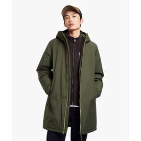 【RainPack Warm】透湿防水 レインパックウォーム ロングジャケット WARM （ダークグリーン）