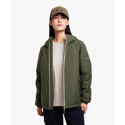 【RainPack Warm】透湿防水 レインパックウォーム ショートジャケット WARM （ダークグリーン）｜詳細画像