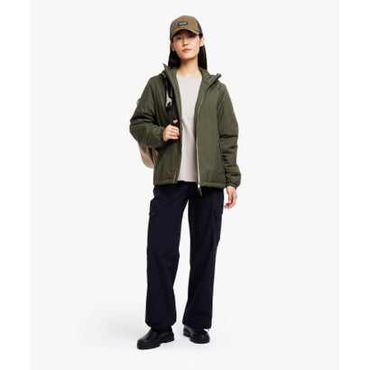 【RainPack Warm】透湿防水 レインパックウォーム ショートジャケット WARM （ダークグリーン）｜詳細画像