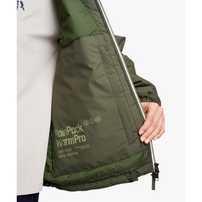 【RainPack Warm】透湿防水 レインパックウォーム ショートジャケット WARM （ワイン）｜詳細画像
