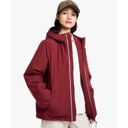 【RainPack Warm】透湿防水 レインパックウォーム ショートジャケット WARM （ワイン）｜詳細画像