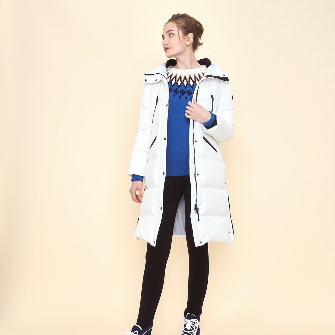 エーグル AIGLE ゴアテックス ヨコン ダウン ジャケット （ブラック 