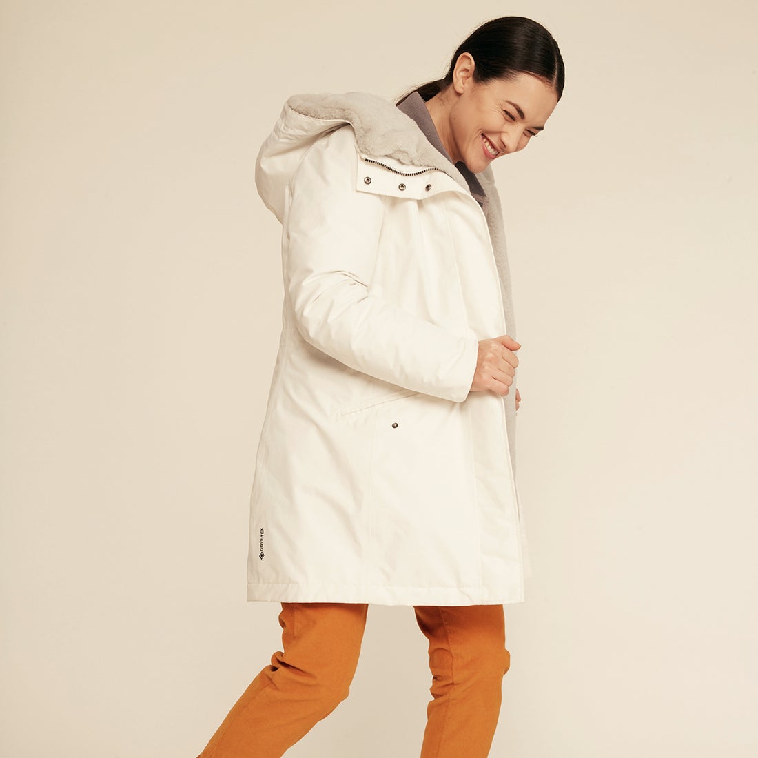 エーグル AIGLE ゴアテックス トラル ダウン ジャケット （ブラック