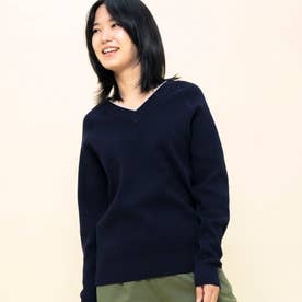 COLOMBES WAFFLE PULLOVER （ネイビー）