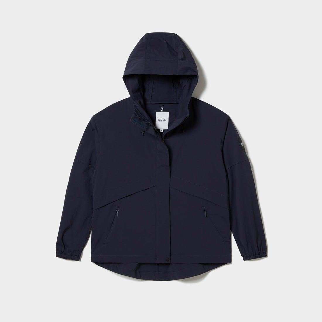 エーグル AIGLE 撥水 ハイキー パーカ ジャケット （ダークネイビー 