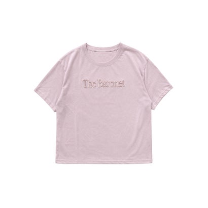 アイモハ aimoha aimoha/英字刺繍ロゴTシャツ （ピンク）｜詳細画像