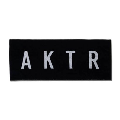 スポーツタオル「アクター ロゴ」（SPORTS TOWEL AKTR LOGO） （BK）｜詳細画像
