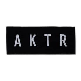 スポーツタオル「ロゴ」（SPORTS TOWEL LOGO） （BK）