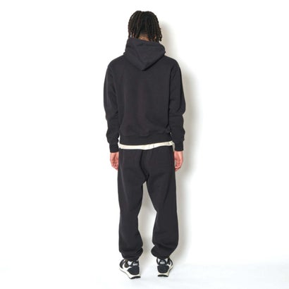 トライライン エイジド フーディー（TRI-LINE AGED HOODIE） （BK）｜詳細画像