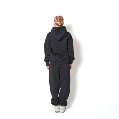 トライライン エイジド フーディー（TRI-LINE AGED HOODIE） （BK）｜詳細画像