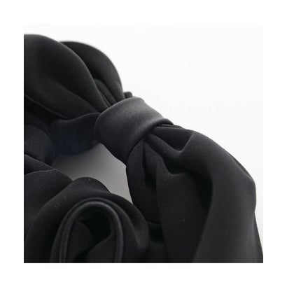 アレクサンドル ドゥ パリ ALEXANDRE DE PARIS ALEXANDRE DE PARIS シュシュ TCH－26T－A23 リボン （N‐NOIR18/ブラック）｜詳細画像