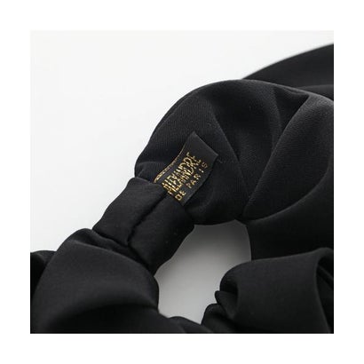 アレクサンドル ドゥ パリ ALEXANDRE DE PARIS ALEXANDRE DE PARIS シュシュ TCH－26T－A23 リボン （N‐NOIR18/ブラック）｜詳細画像