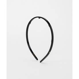 AHB-1539 ヘアーアクセサリー レディース アクセサリー カチューシャ 髪留め ヘアバンド スリム シンプル ベーシック （ブラック）