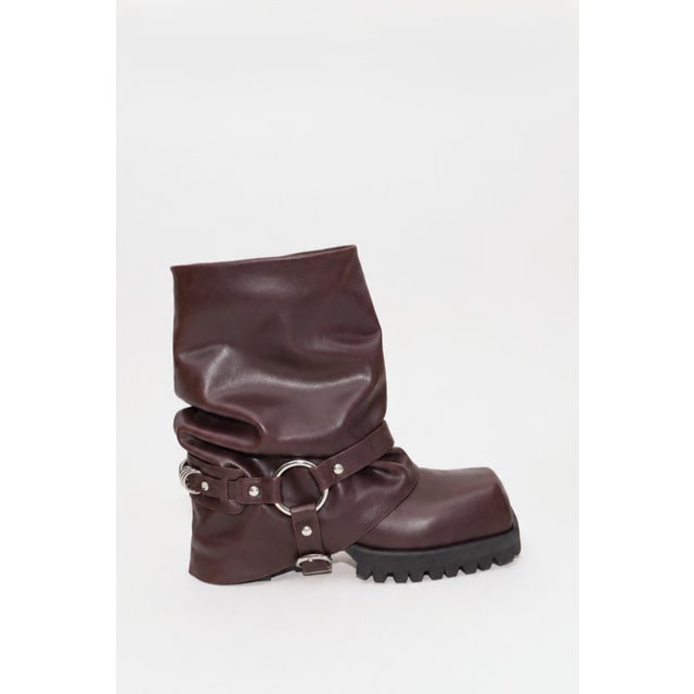 MAKOTO HARNESS BOOTS （Brown）
