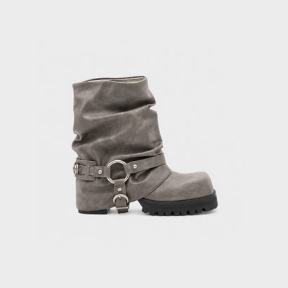MAKOTO HARNESS BOOTS （Gray）｜詳細画像