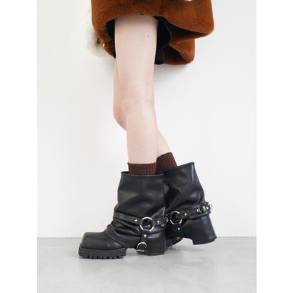 MAKOTO HARNESS BOOTS （Black）｜詳細画像