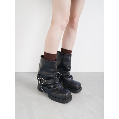 MAKOTO HARNESS BOOTS （Black）｜詳細画像