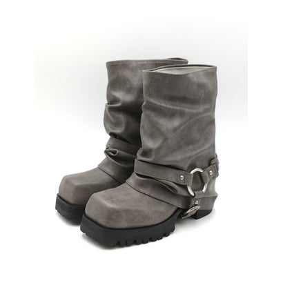 MAKOTO HARNESS BOOTS （Black）｜詳細画像