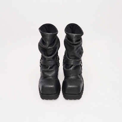 MAKOTO HARNESS BOOTS （Black）｜詳細画像