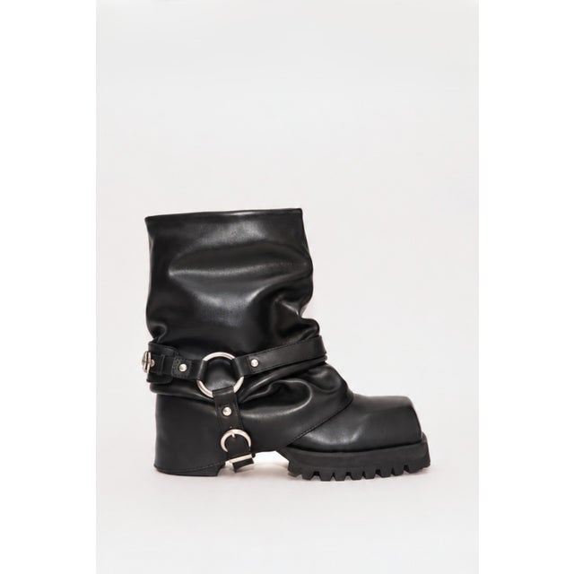 MAKOTO HARNESS BOOTS （Black）