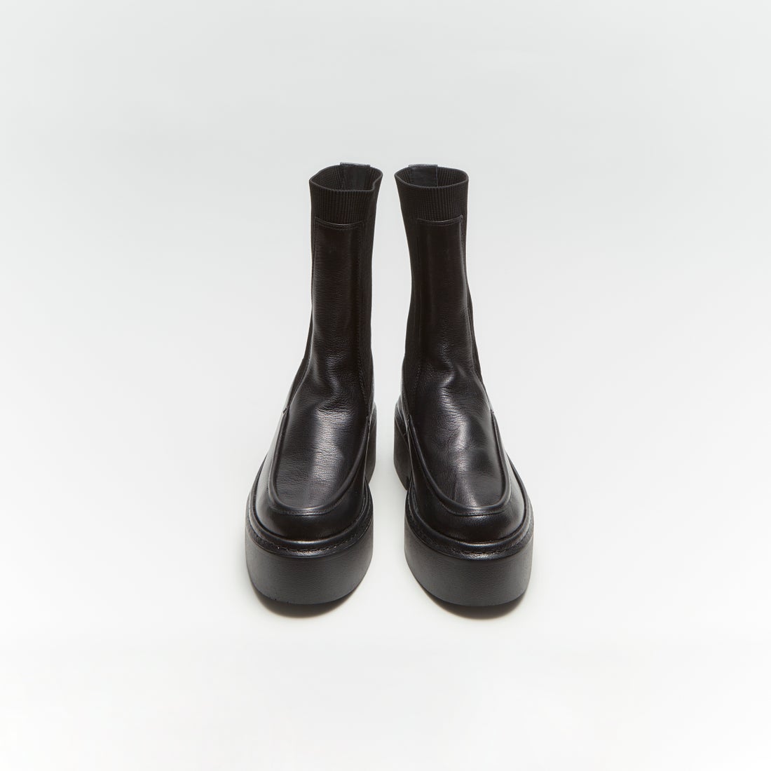 BUENA LEATHER BOOTS （BLACK） -ALM. official web store
