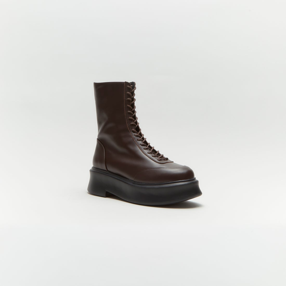 SODASHI LEATHER BOOTS （BROWN） -ALM. official web store
