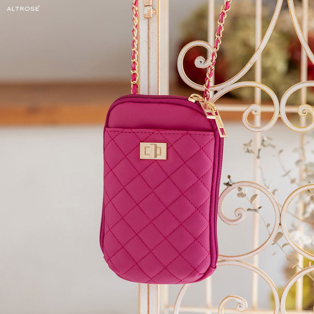 スマホショルダーポーチバッグ（ピンク） MaxMara スマホショルダー 