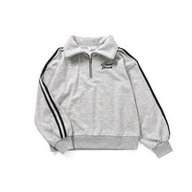 ハーフジップトレーナー （グレー）