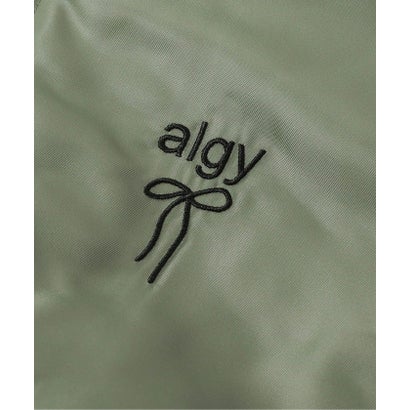 アルジー algy 袖りぼん裏キルトMA-1 （ブラック）｜詳細画像