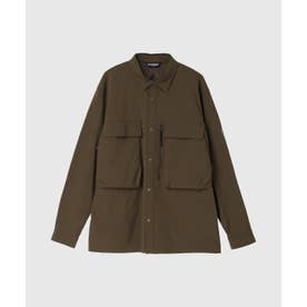 【81】コーデュラストレッチリップストップロングスリーブシャツ