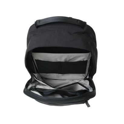 リュック メンズ レディース ブランド カジュアル 通勤 軽量 軽い 旅行 おしゃれ PC 14インチ ナイロン バックパック METRO BACKPACK 12L AXOFLUX 400D 4270 （BLACK-N）｜詳細画像