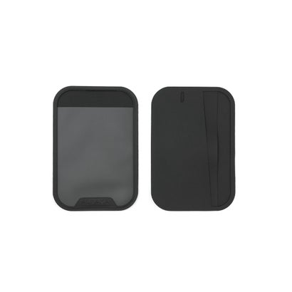 IDケース メンズ レディース カードホルダー ブランド カード IDカード 防水 マグネット バックル クイックリリース 取り外し 着脱 クリップ シンプル HUB CARDHOLDER 4111 （BLACK）｜詳細画像