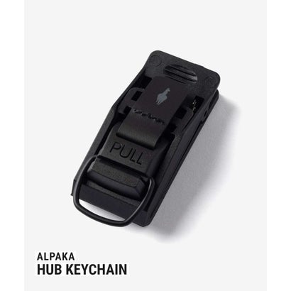 HUB KEYCHAIN ハブ キーチェーン AB010090100 バッグ用アクセサリー （BLACK/ブラック）｜詳細画像